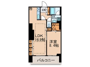 東雲ｷｬﾅﾙｺ-ﾄCODAN１７号棟の物件間取画像